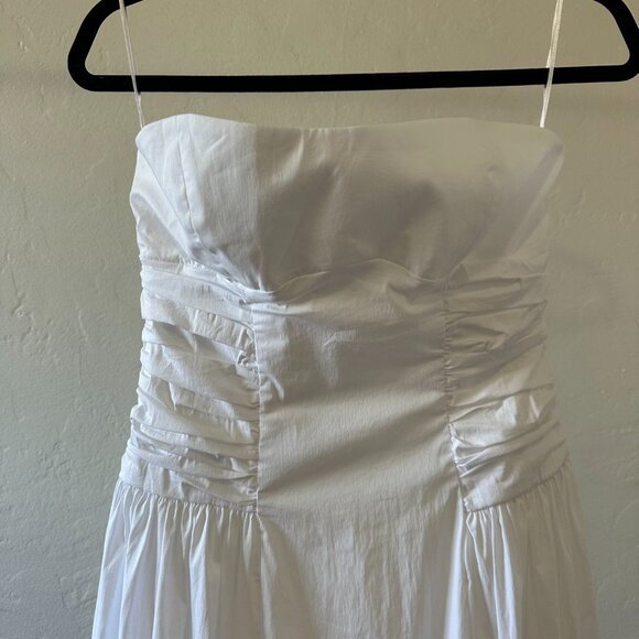 Mango Strapless Midi Dress - Picture 2 of 11